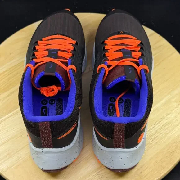 Nike Air Zoom Pegasus 38 Shield Men's Size 10 Shoes Black Orange DC4073-003